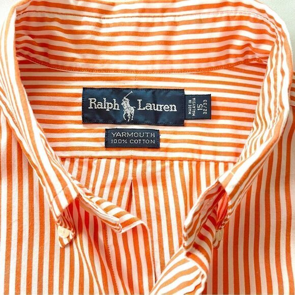 Ralph Lauren Striped Button Up Dress Shirt - Picture 6 of 6